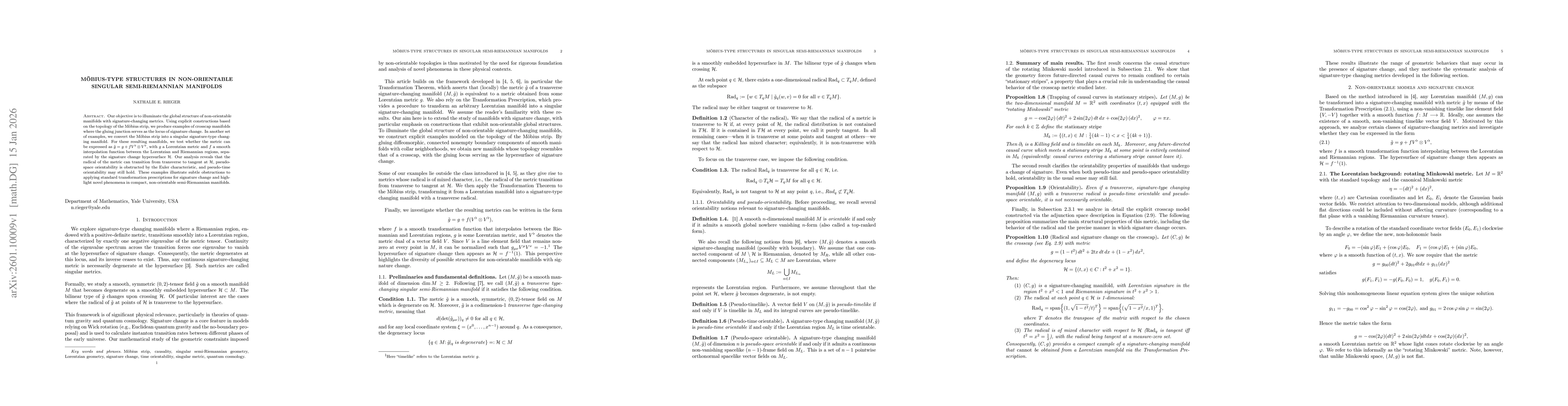 Thumbnail for Möbius-Type Structures in Non-Orientable Singular Semi-Riemannian Manifolds