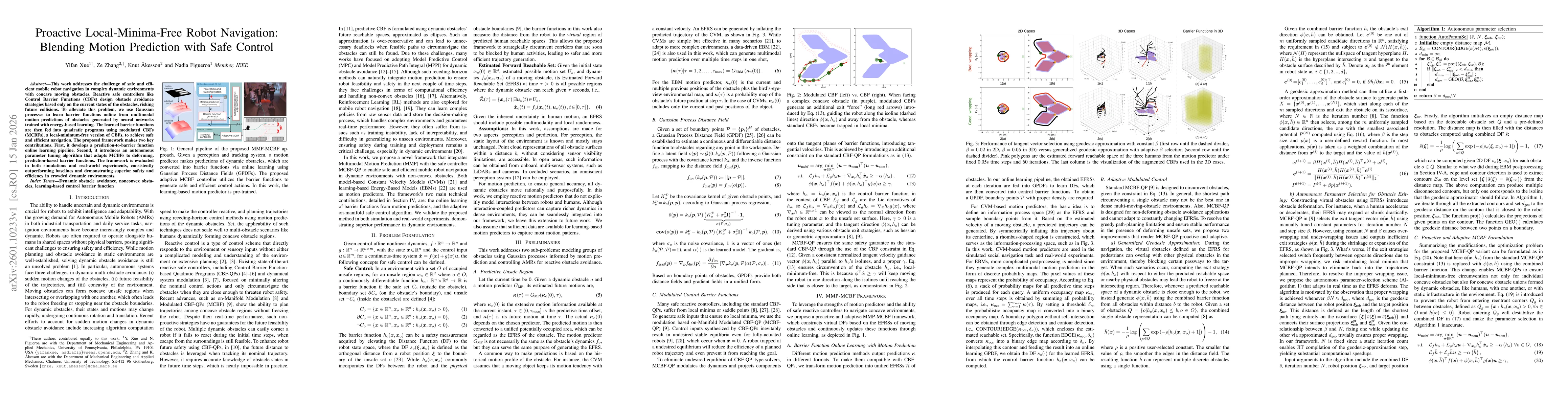Thumbnail for Proactive Local-Minima-Free Robot Navigation: Blending Motion Prediction with Safe Control