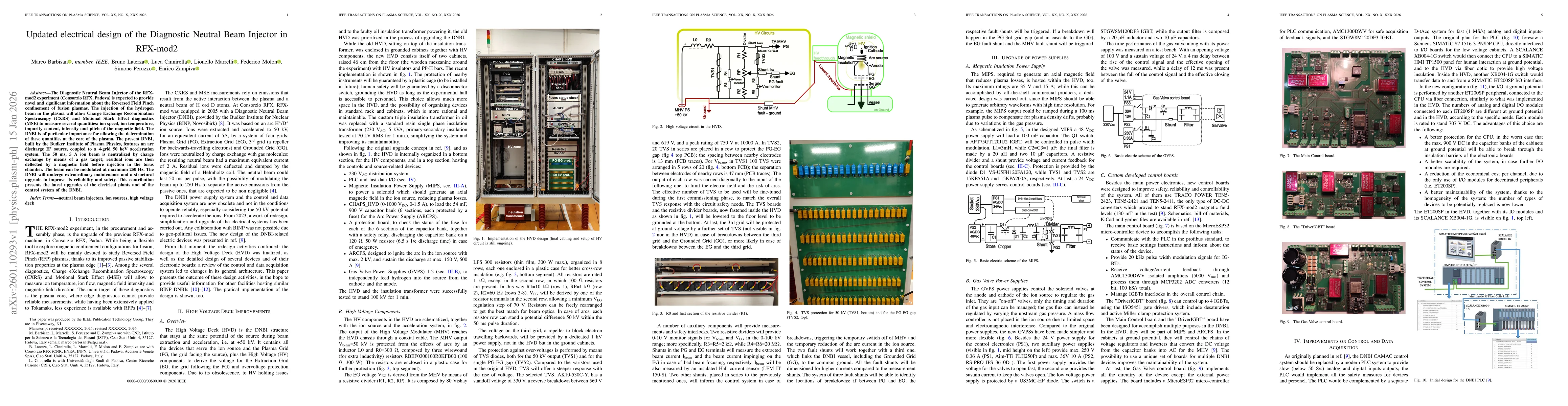 Thumbnail for Updated electrical design of the Diagnostic Neutral Beam Injector in RFX-mod2