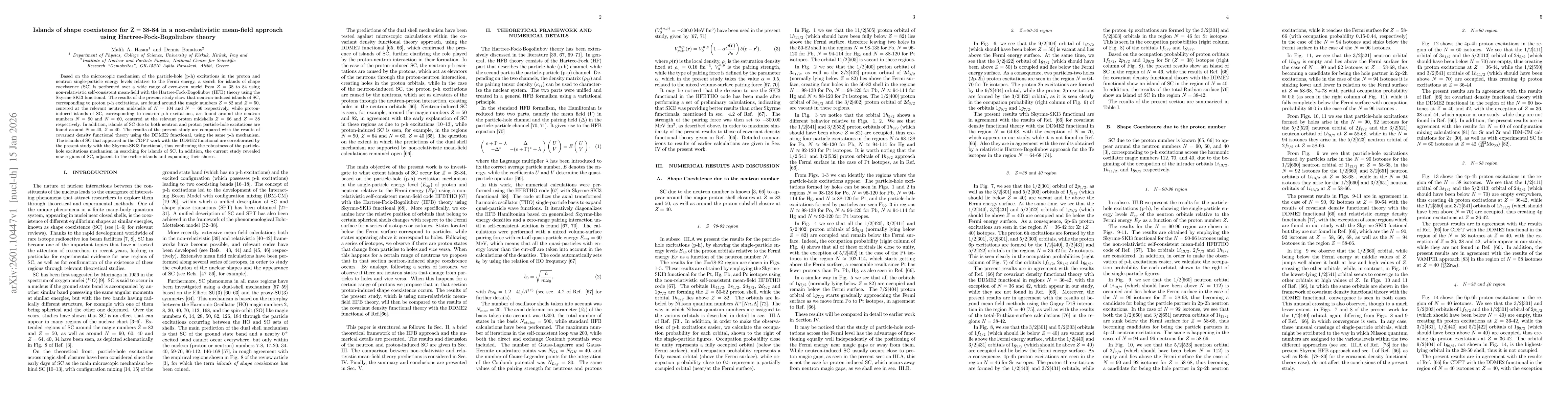 Thumbnail for Islands of shape coexistence for Z=38-84 in a non-relativistic mean-field approach using Hartree-Fock-Bogoliubov theory