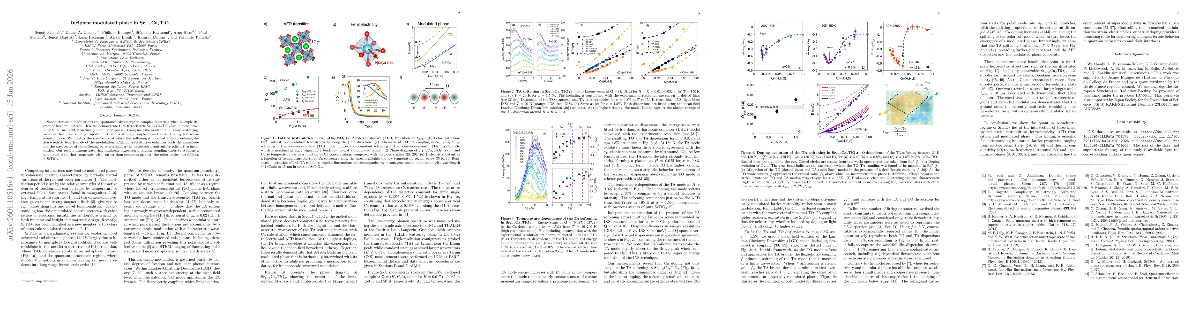 Thumbnail for Incipient modulated phase in Sr$_{1-x}$Ca$_{x}$TiO$_3$