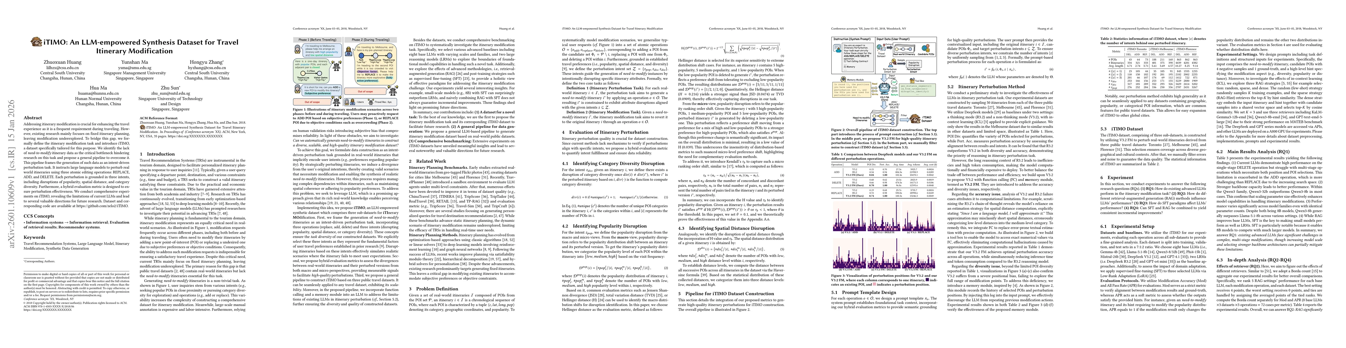 Thumbnail for iTIMO: An LLM-empowered Synthesis Dataset for Travel Itinerary Modification