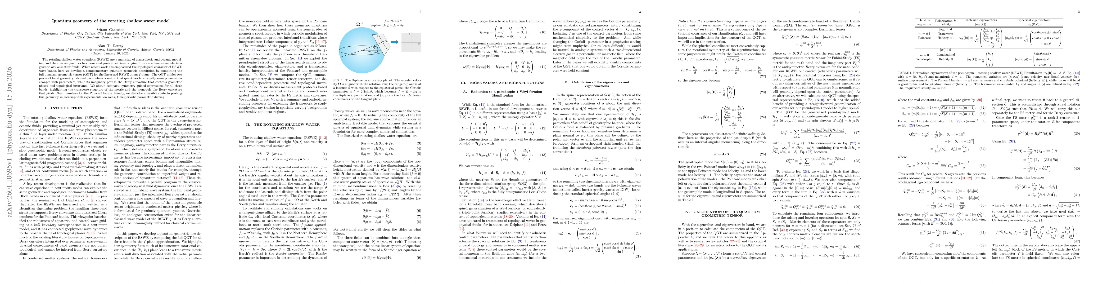 Thumbnail for Quantum geometry of the rotating shallow water model