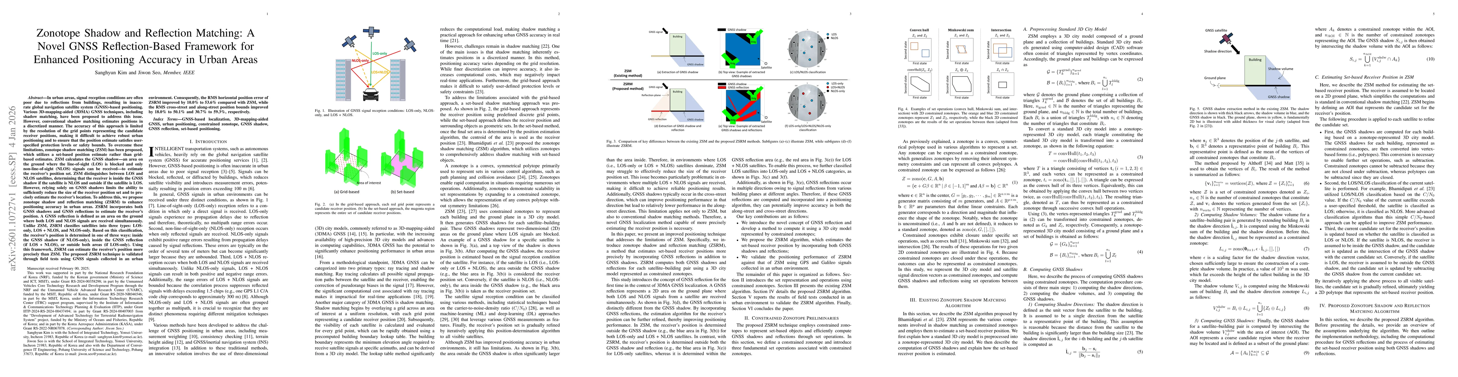 Thumbnail for Zonotope Shadow and Reflection Matching: A Novel GNSS Reflection-Based Framework for Enhanced Positioning Accuracy in Urban Areas