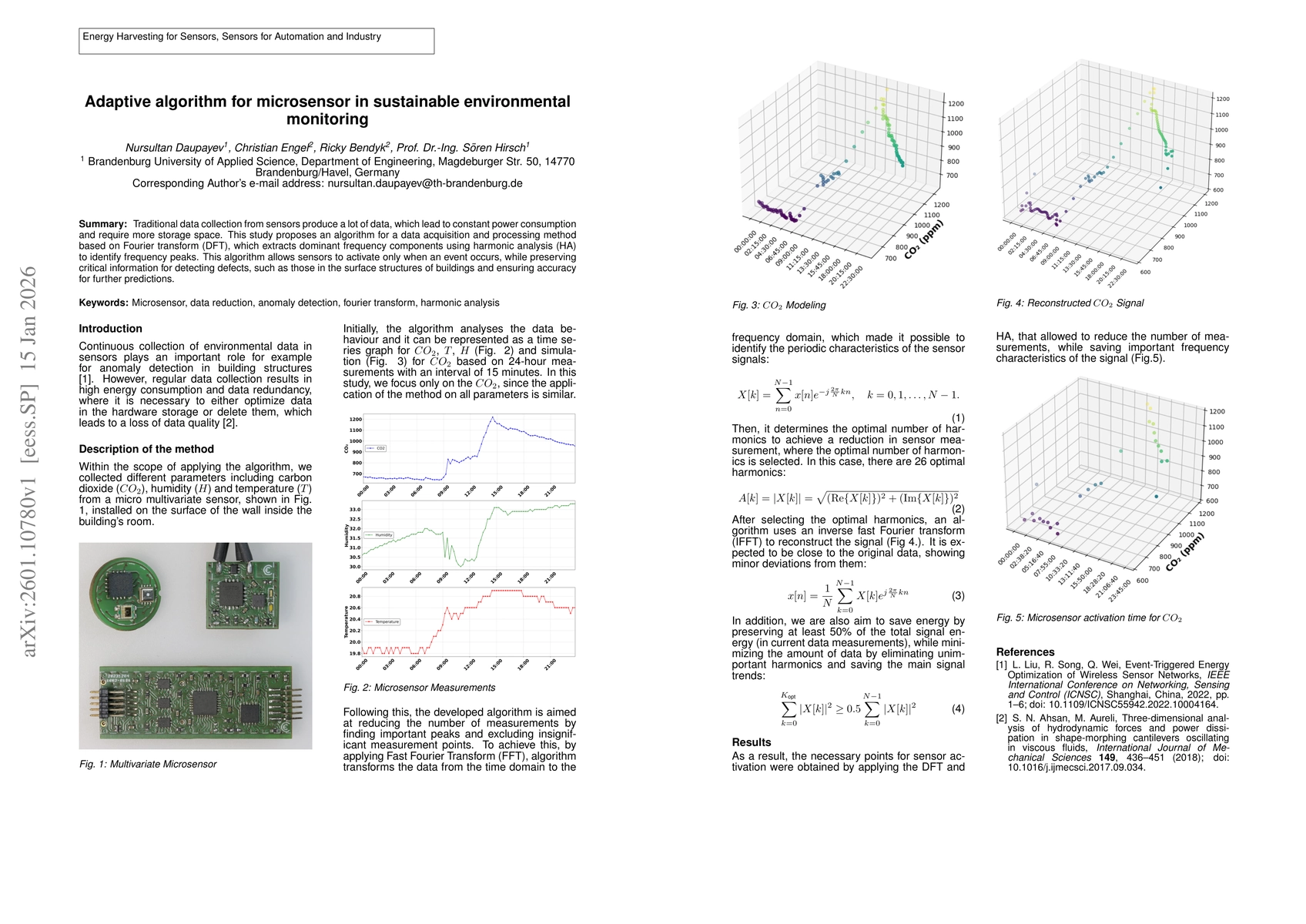 Thumbnail for Adaptive algorithm for microsensor in sustainable environmental monitoring