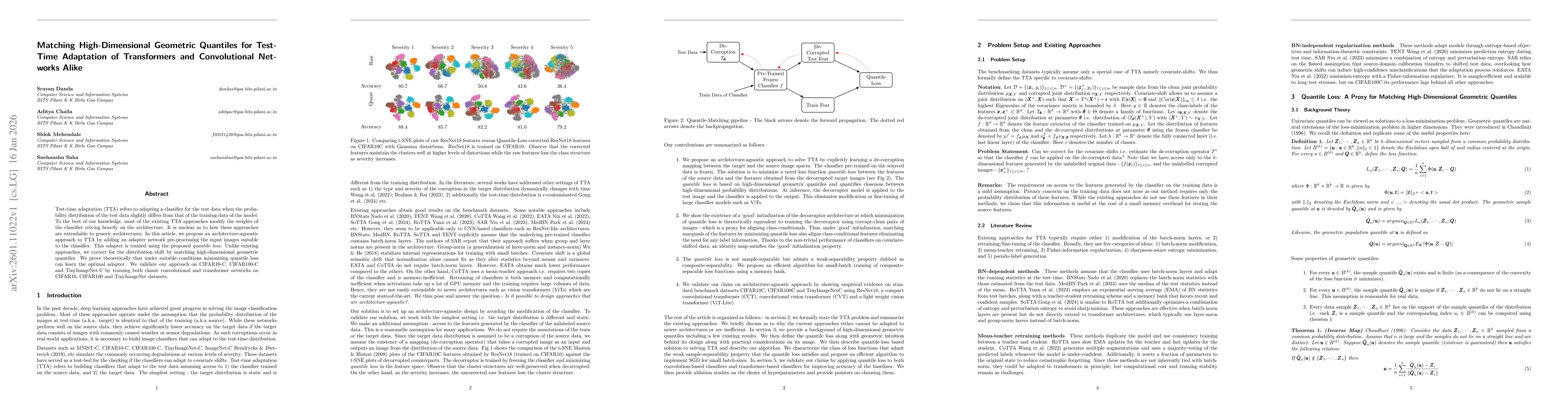 Thumbnail for Matching High-Dimensional Geometric Quantiles for Test-Time Adaptation of Transformers and Convolutional Networks Alike