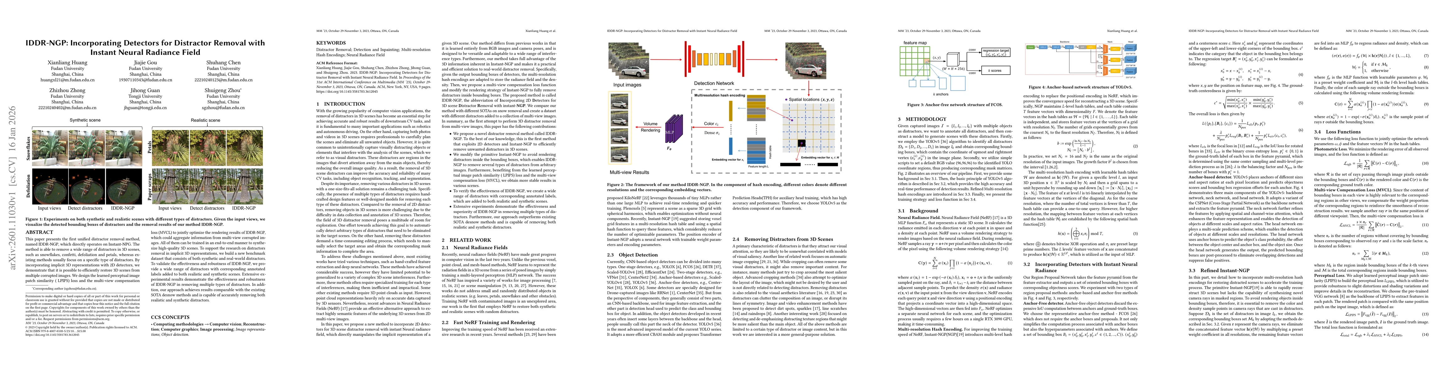 Thumbnail for IDDR-NGP: Incorporating Detectors for Distractor Removal with Instant Neural Radiance Field