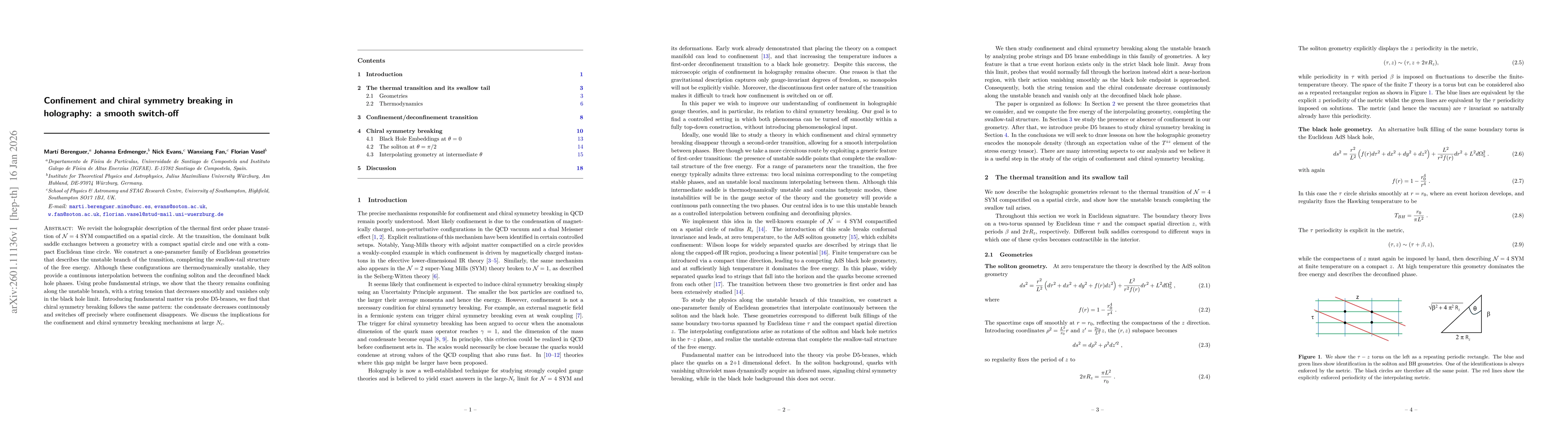 Thumbnail for Confinement and chiral symmetry breaking in holography: a smooth switch-off