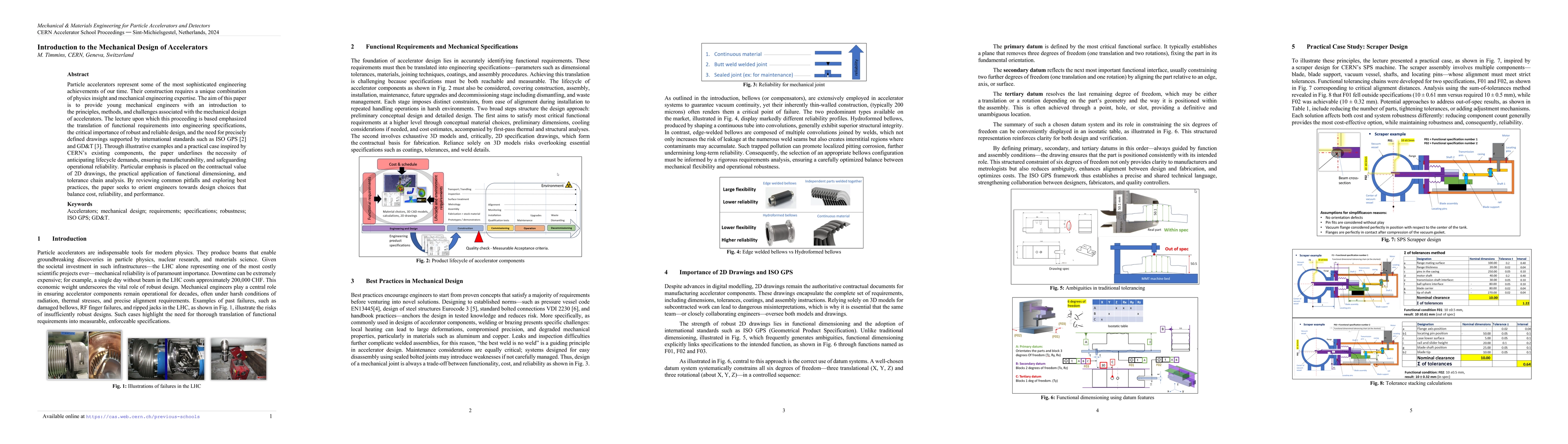 Thumbnail for Introduction to the Mechanical Design of Accelerators