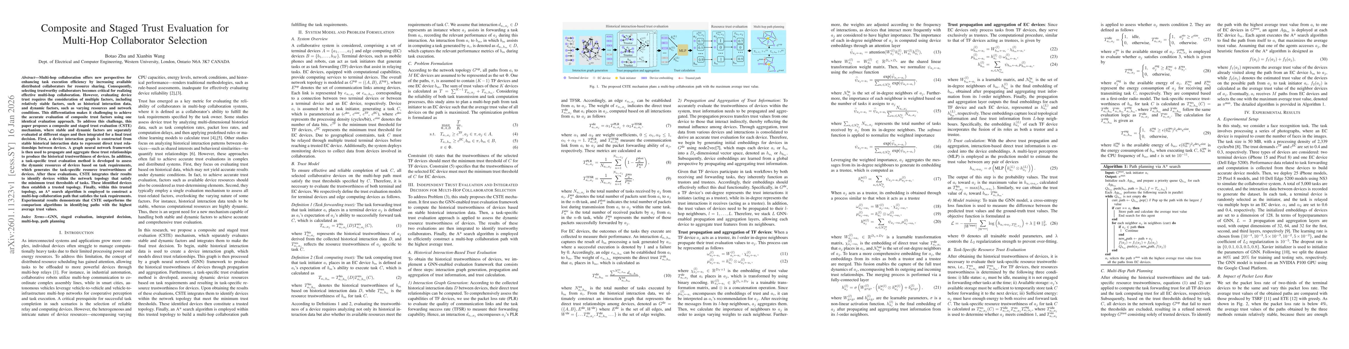 Thumbnail for Composite and Staged Trust Evaluation for Multi-Hop Collaborator Selection
