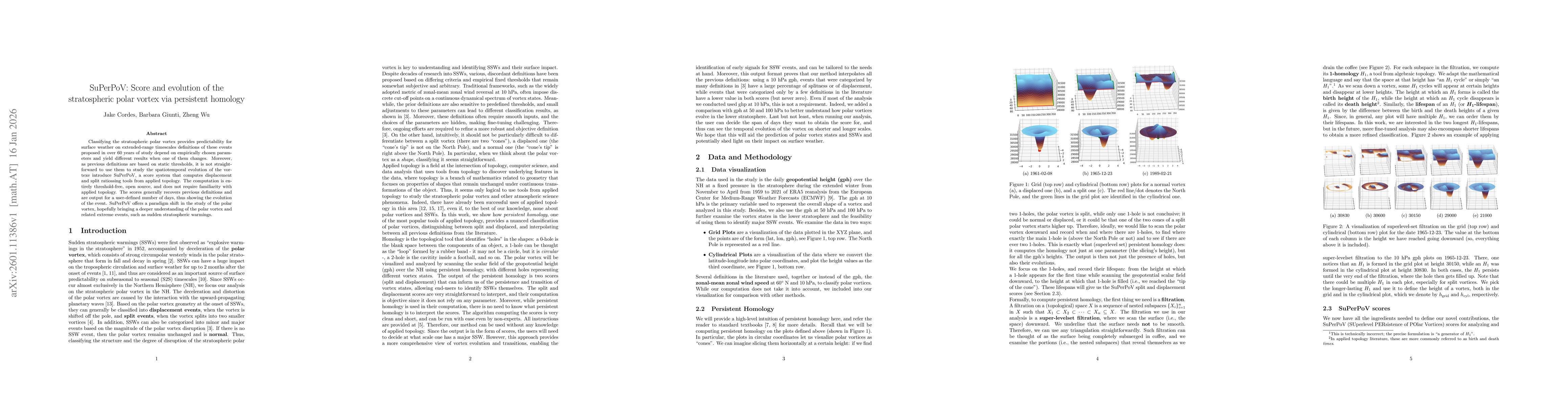Thumbnail for SuPerPoV: Score and evolution of the stratospheric polar vortex via persistent homology