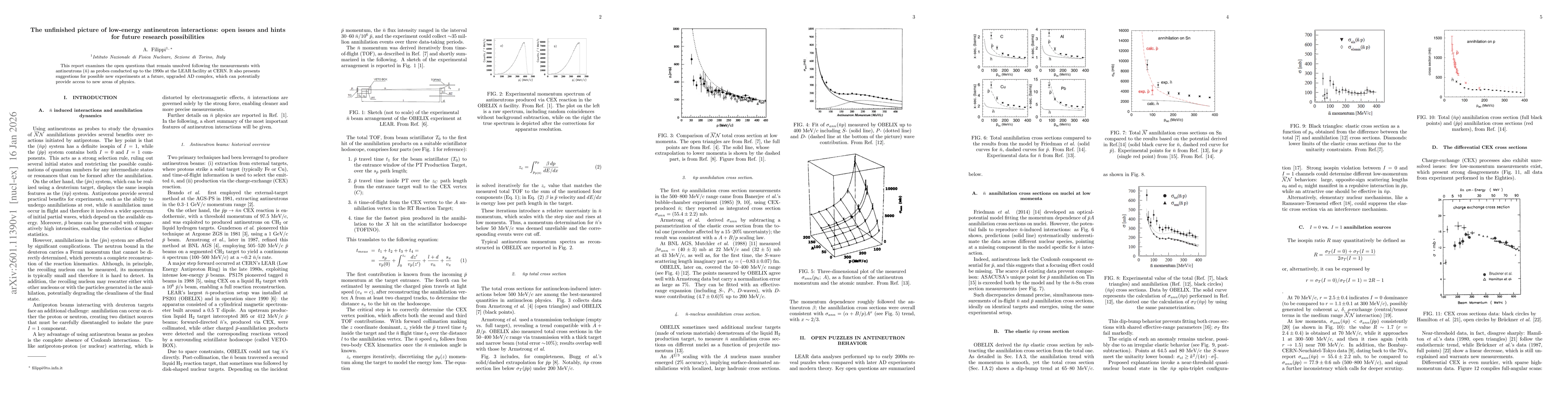 Thumbnail for The unfinished picture of low-energy antineutron interactions: open issues and hints for future research possibilities
