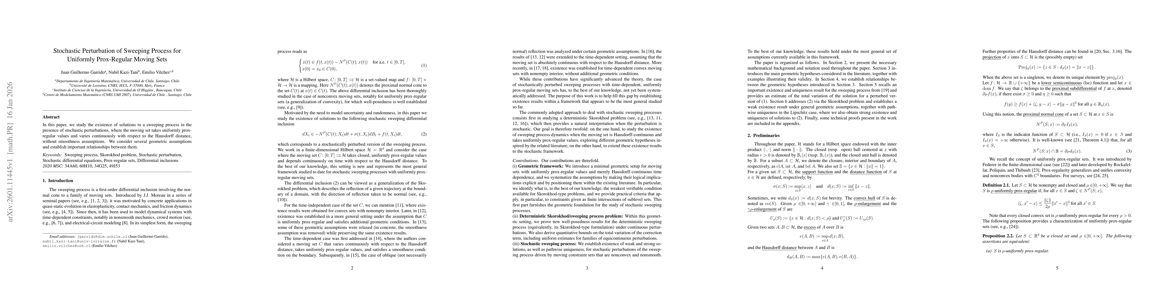 Thumbnail for Stochastic Perturbation of Sweeping Process for Uniformly Prox-Regular Moving Sets