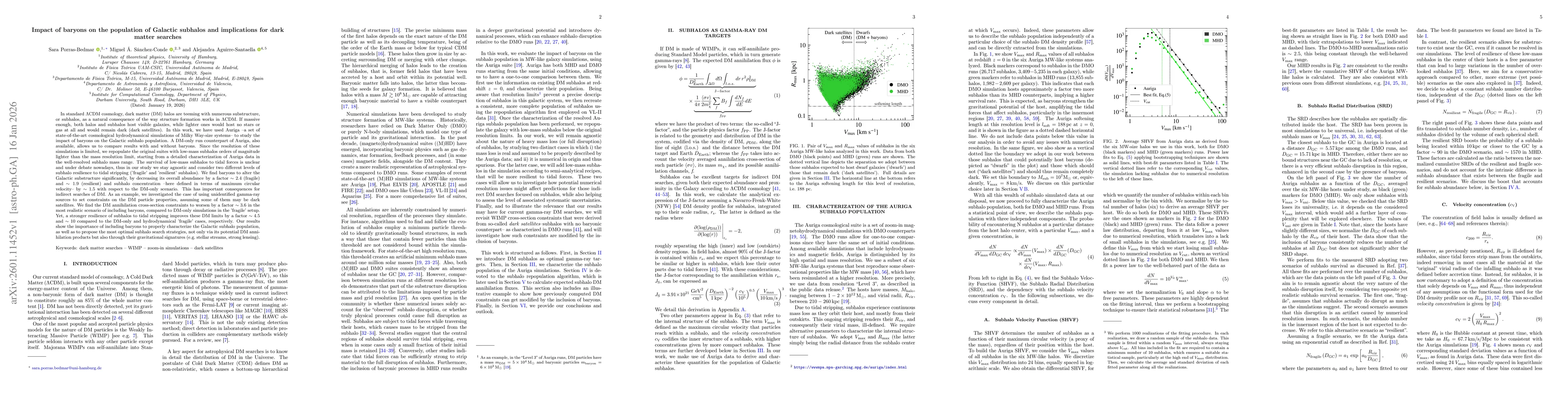 Thumbnail for Impact of baryons on the population of Galactic subhalos and implications for dark matter searches