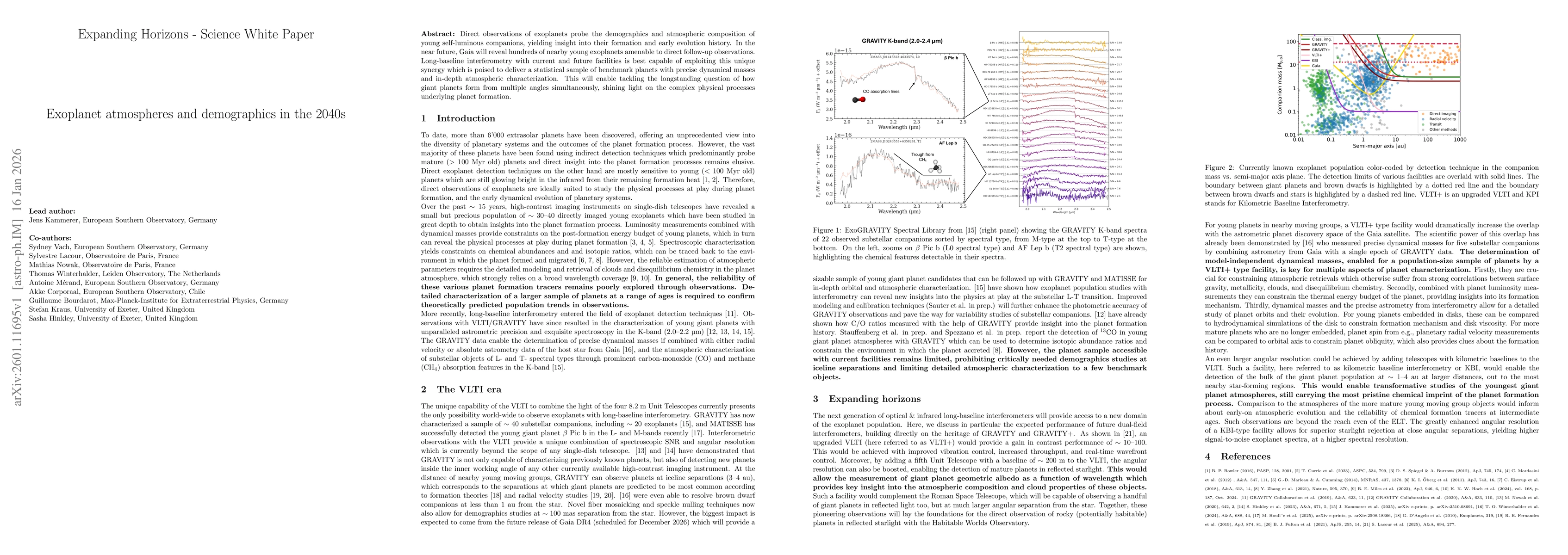 Thumbnail for Exoplanet atmospheres and demographics in the 2040s