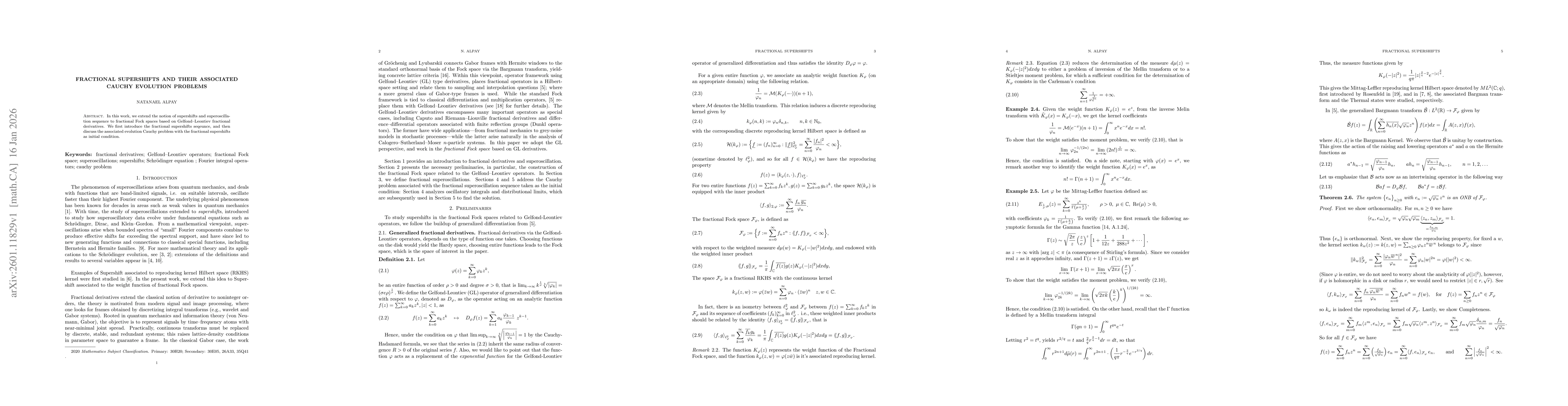 Thumbnail for Fractional Supershifts and their associated Cauchy Evolution problems