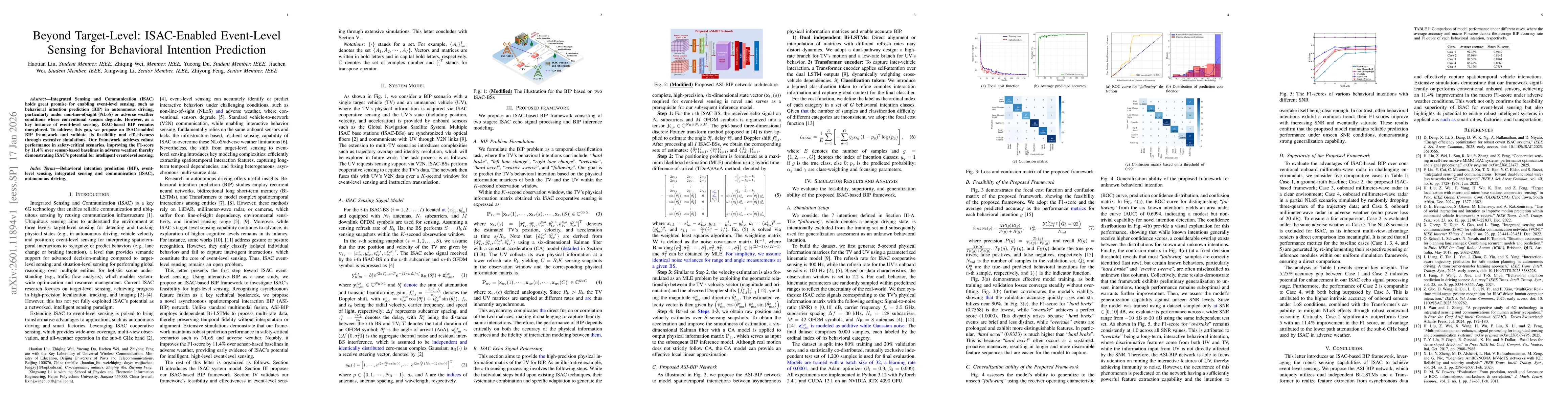 Thumbnail for Beyond Target-Level: ISAC-Enabled Event-Level Sensing for Behavioral Intention Prediction