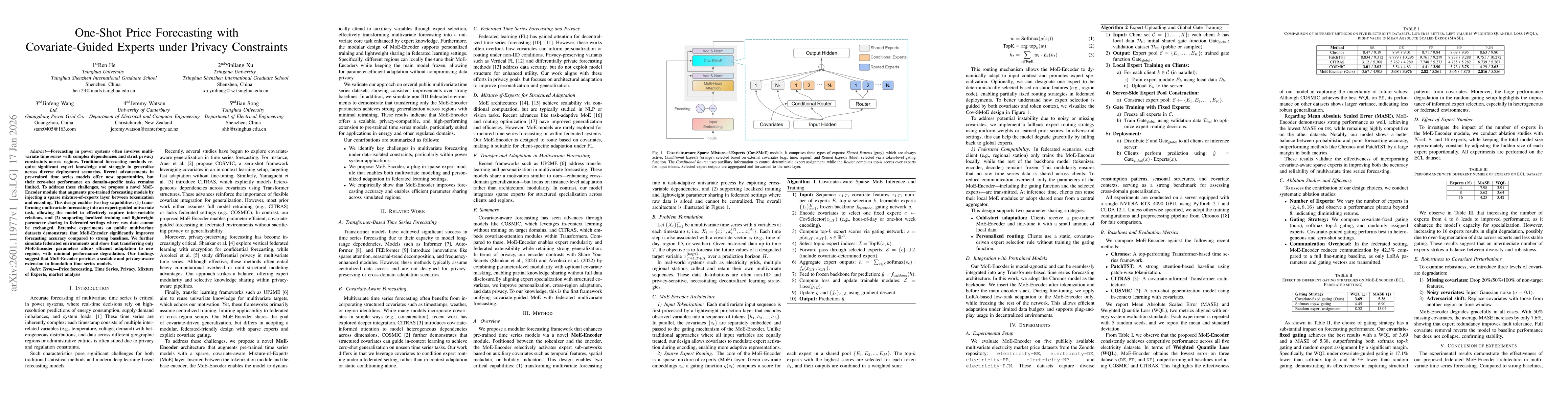 Thumbnail for One-Shot Price Forecasting with Covariate-Guided Experts under Privacy Constraints