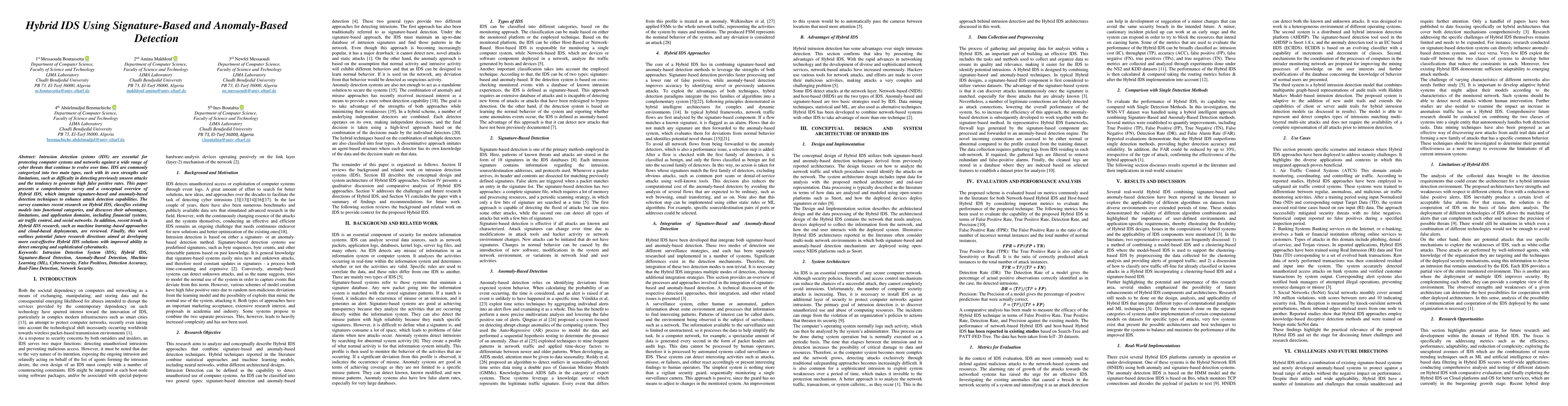 Thumbnail for Hybrid IDS Using Signature-Based and Anomaly-Based Detection