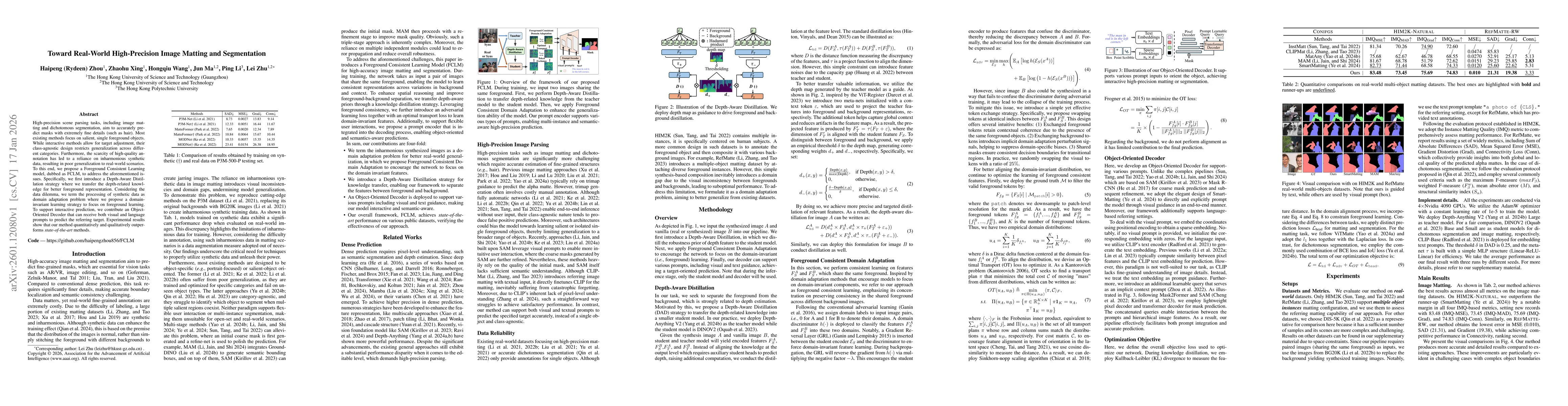 Thumbnail for Toward Real-World High-Precision Image Matting and Segmentation