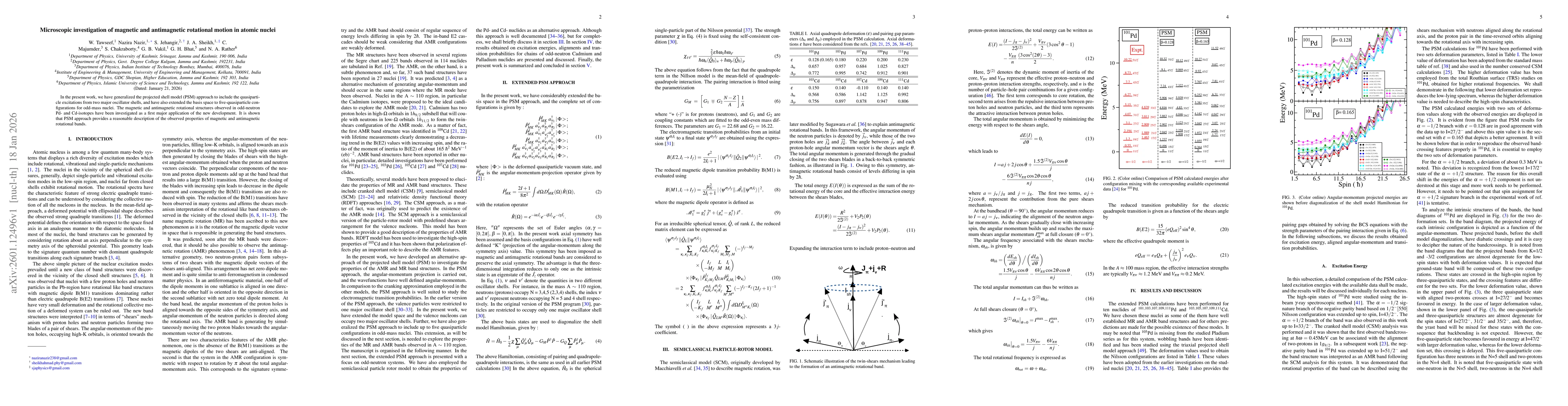 Thumbnail for Microscopic investigation of magnetic and antimagnetic rotational motion in atomic nuclei
