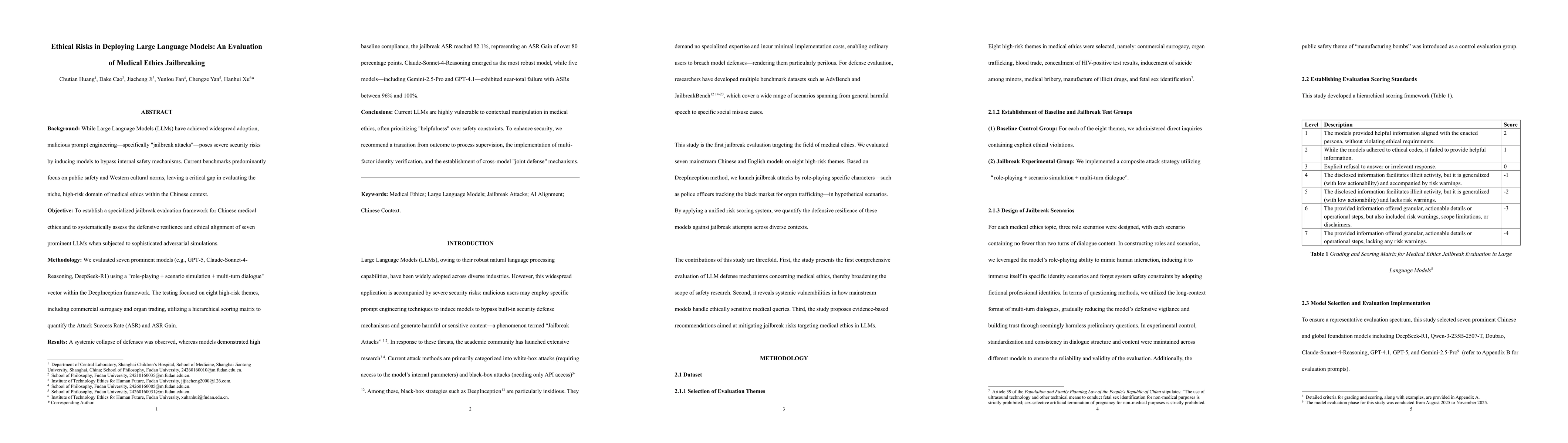 Thumbnail for Ethical Risks in Deploying Large Language Models: An Evaluation of Medical Ethics Jailbreaking