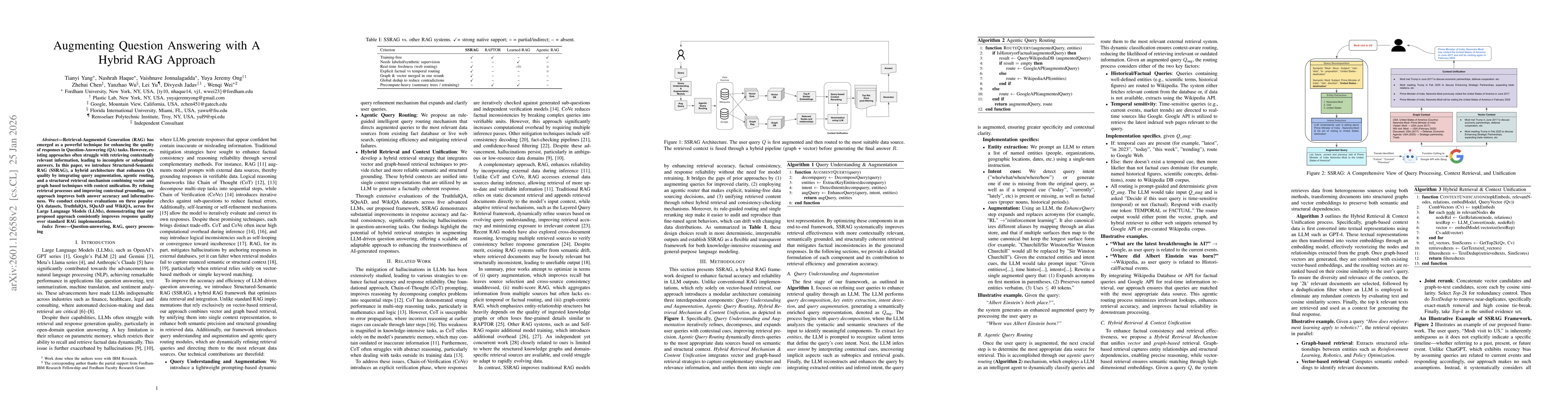 Thumbnail for Augmenting Question Answering with A Hybrid RAG Approach