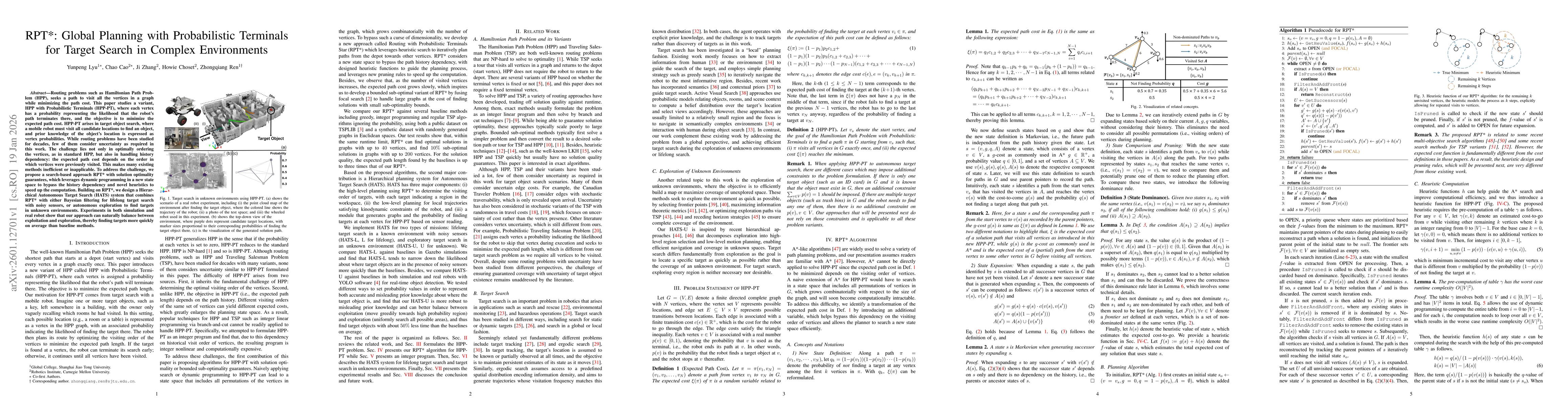 Thumbnail for RPT*: Global Planning with Probabilistic Terminals for Target Search in Complex Environments