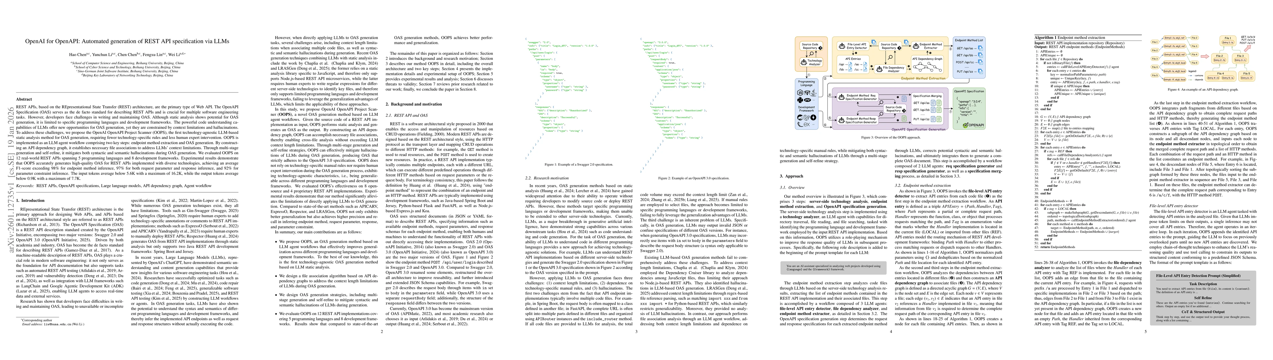 Thumbnail for OpenAI for OpenAPI: Automated generation of REST API specification via LLMs