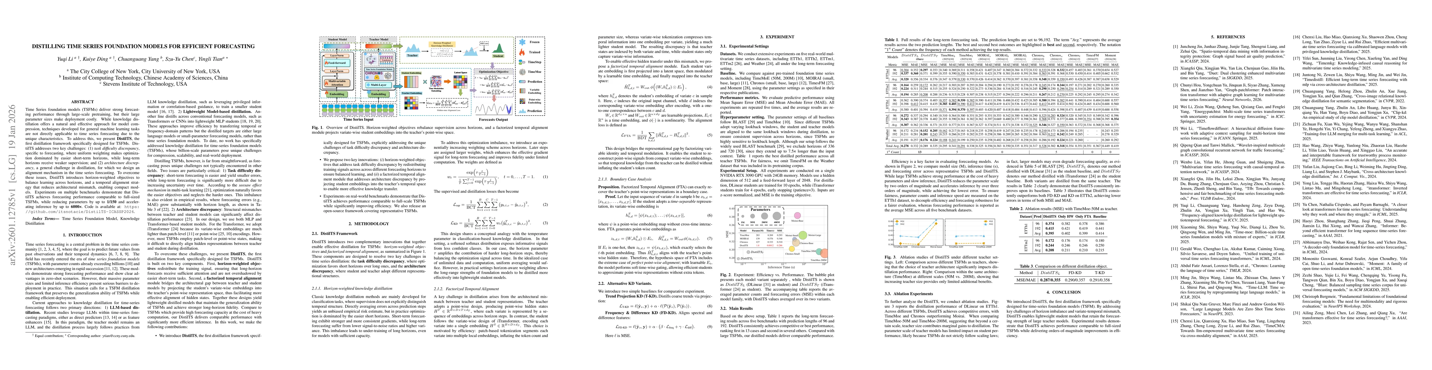 Thumbnail for Distilling Time Series Foundation Models for Efficient Forecasting