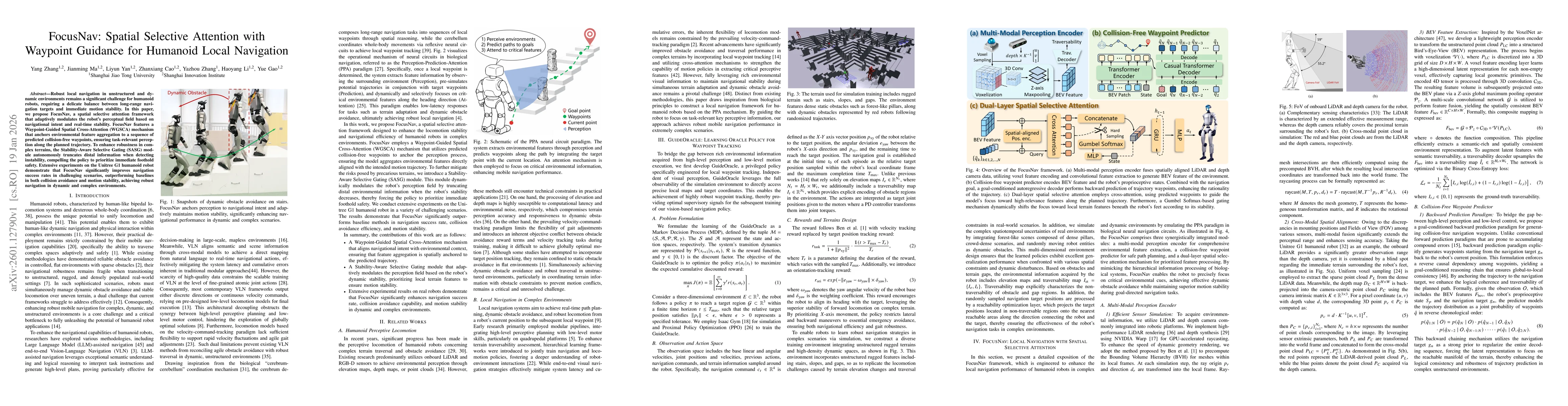 Thumbnail for FocusNav: Spatial Selective Attention with Waypoint Guidance for Humanoid Local Navigation