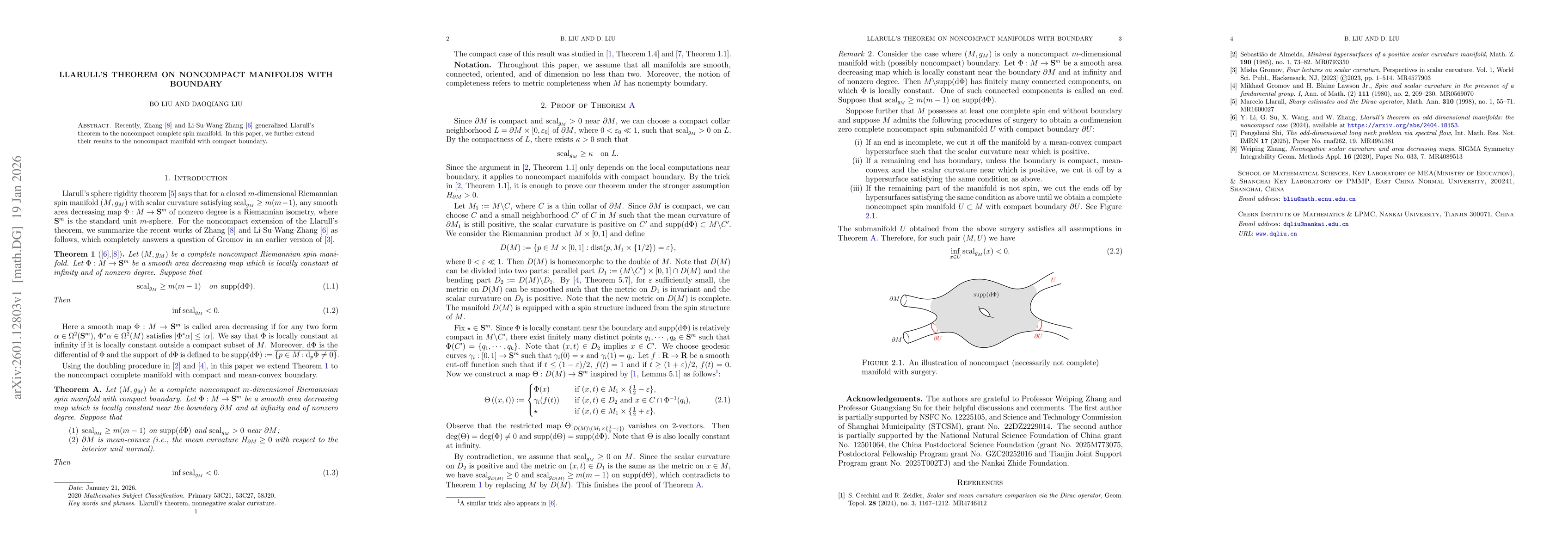 Thumbnail for Llarull's theorem on noncompact manifolds with boundary