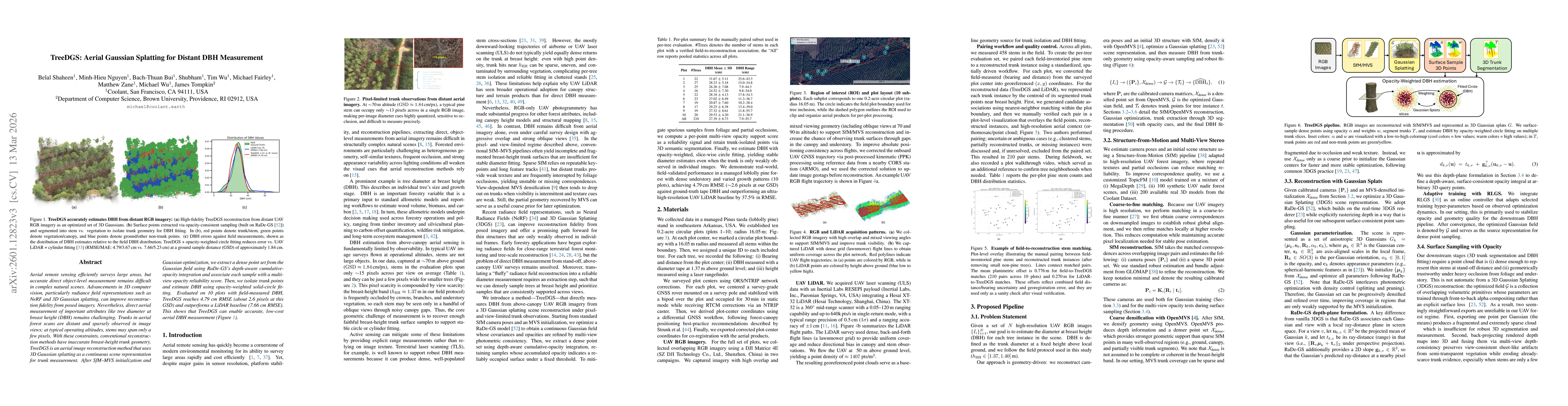Thumbnail for TreeDGS: Aerial Gaussian Splatting for Distant DBH Measurement