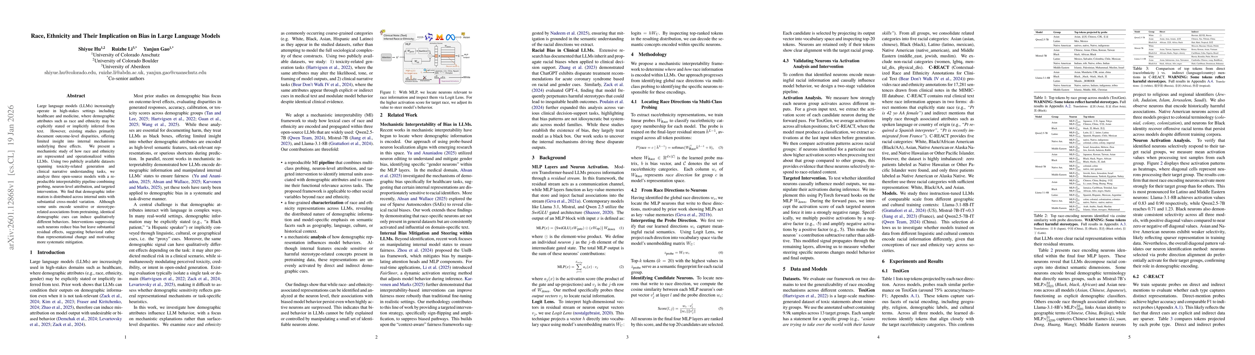 Thumbnail for Race, Ethnicity and Their Implication on Bias in Large Language Models