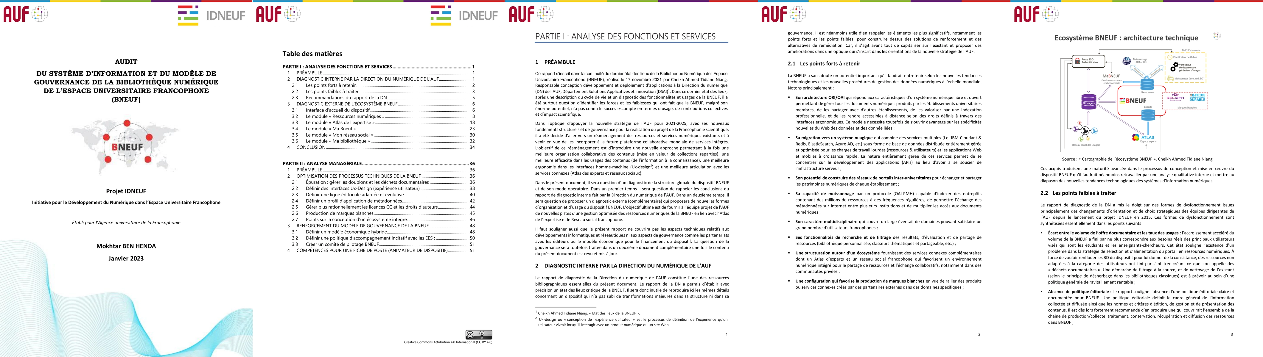 Thumbnail for Audit du syst{è}me d'information et du mod{è}le de gouvernance de la Biblioth{è}que Num{é}rique de l'Espace universitaire Francophone (BNEUF) du projet Initiative pour le D{é}veloppement du Num{é}rique dans l'Espace Universitaire Francophone (IDNEUF)