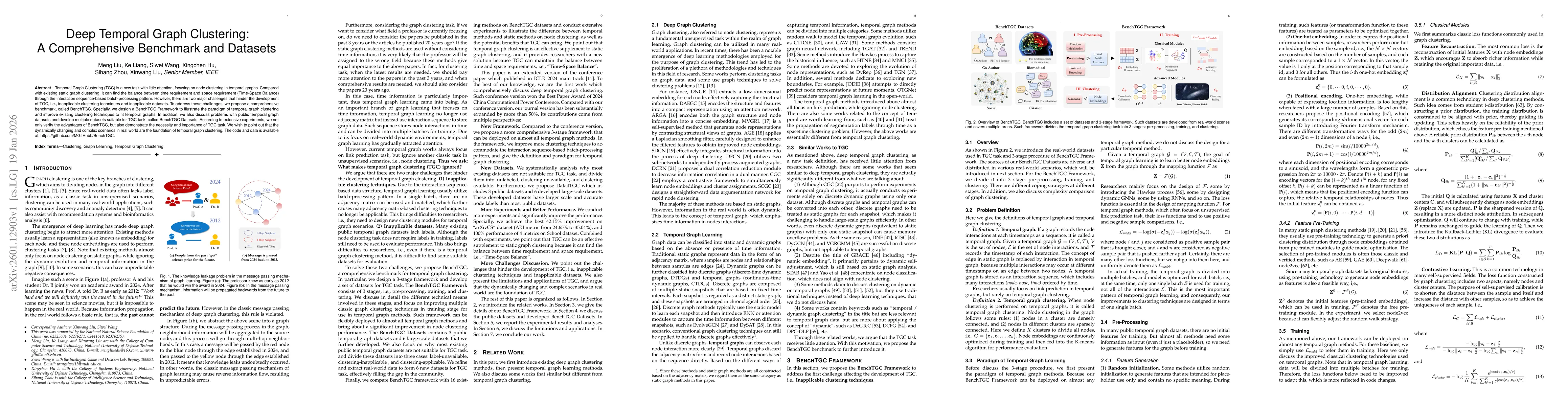 Thumbnail for Deep Temporal Graph Clustering: A Comprehensive Benchmark and Datasets