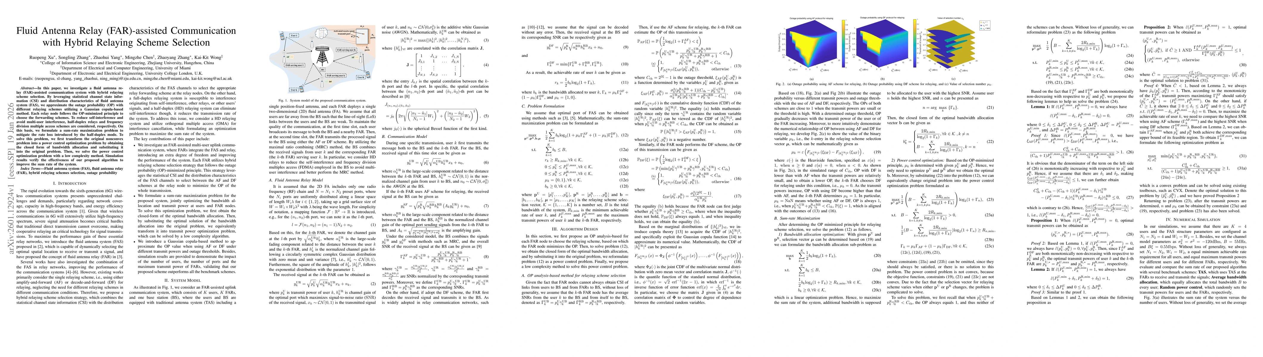 Thumbnail for Fluid Antenna Relay (FAR)-assisted Communication with Hybrid Relaying Scheme Selection