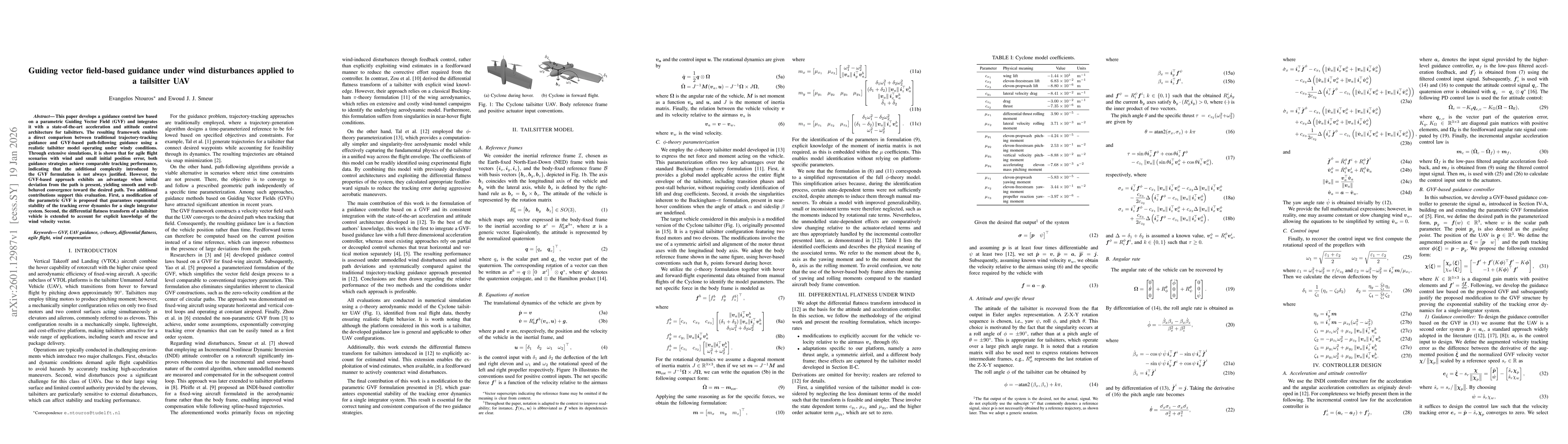 Thumbnail for Guiding vector field-based guidance under wind disturbances applied to a tailsitter UAV