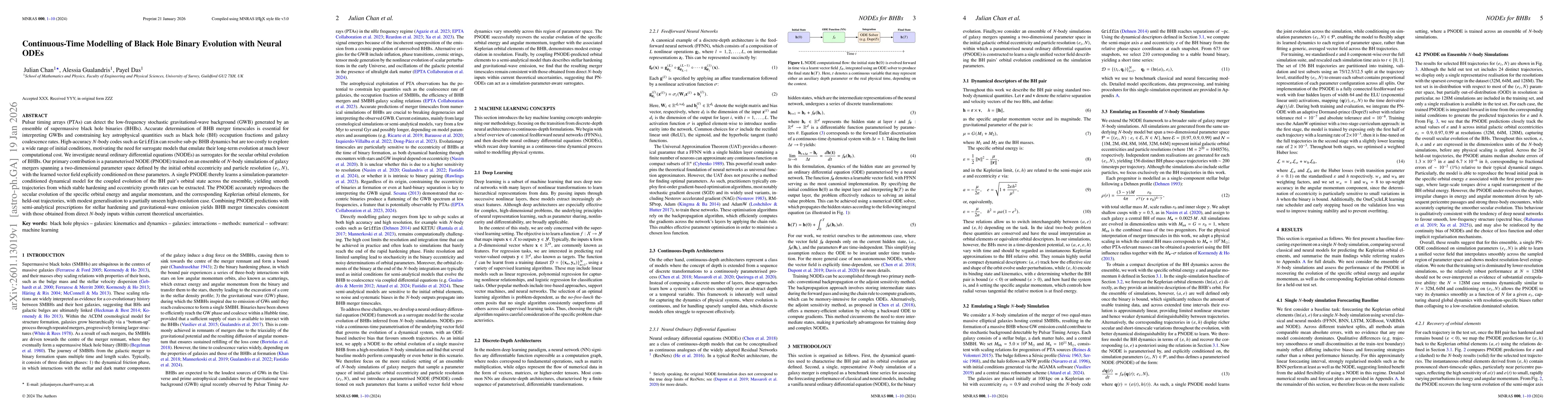 Thumbnail for Continuous-Time Modelling of Black Hole Binary Evolution with Neural ODEs
