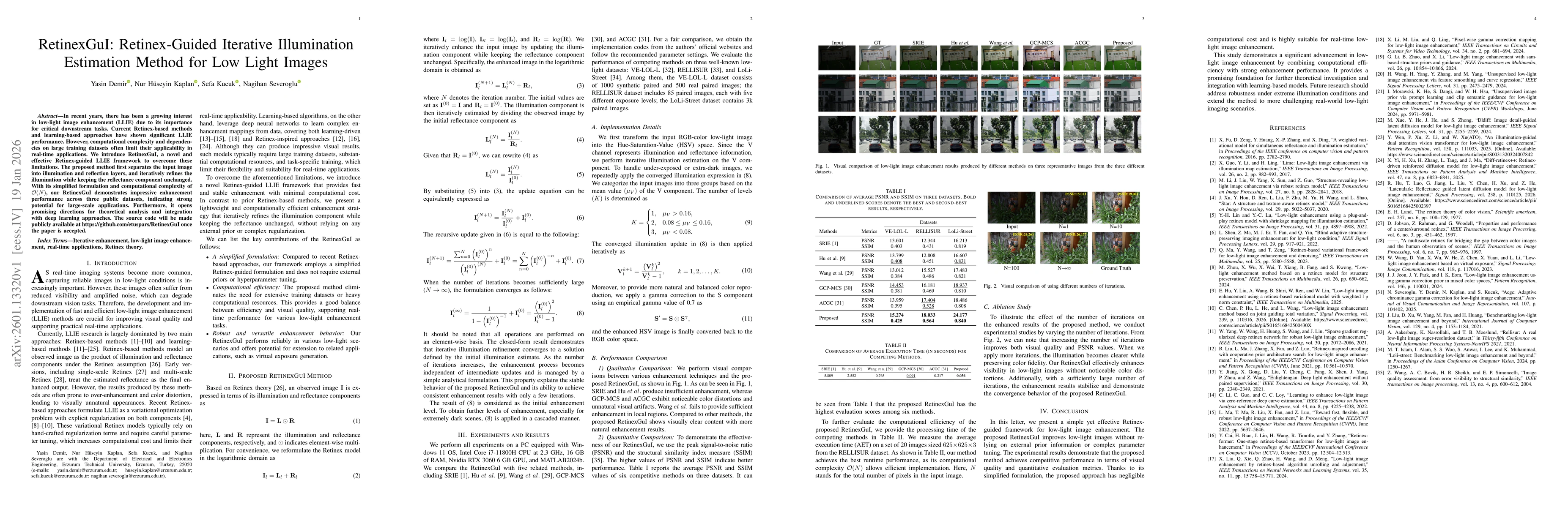 Thumbnail for RetinexGuI: Retinex-Guided Iterative Illumination Estimation Method for Low Light Images