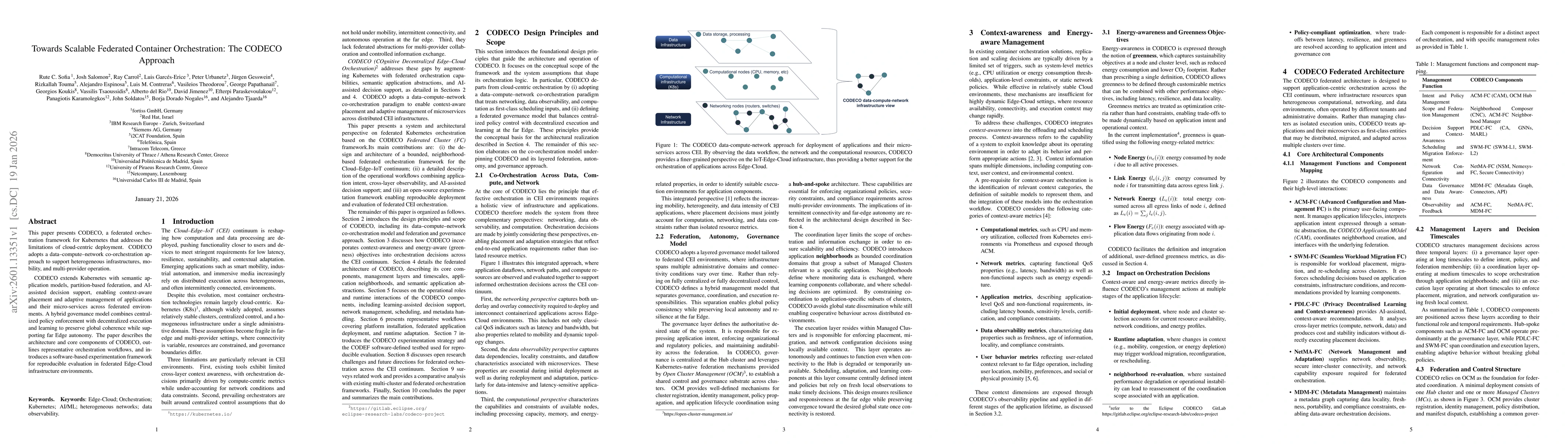 Thumbnail for Towards Scalable Federated Container Orchestration: The CODECO Approach