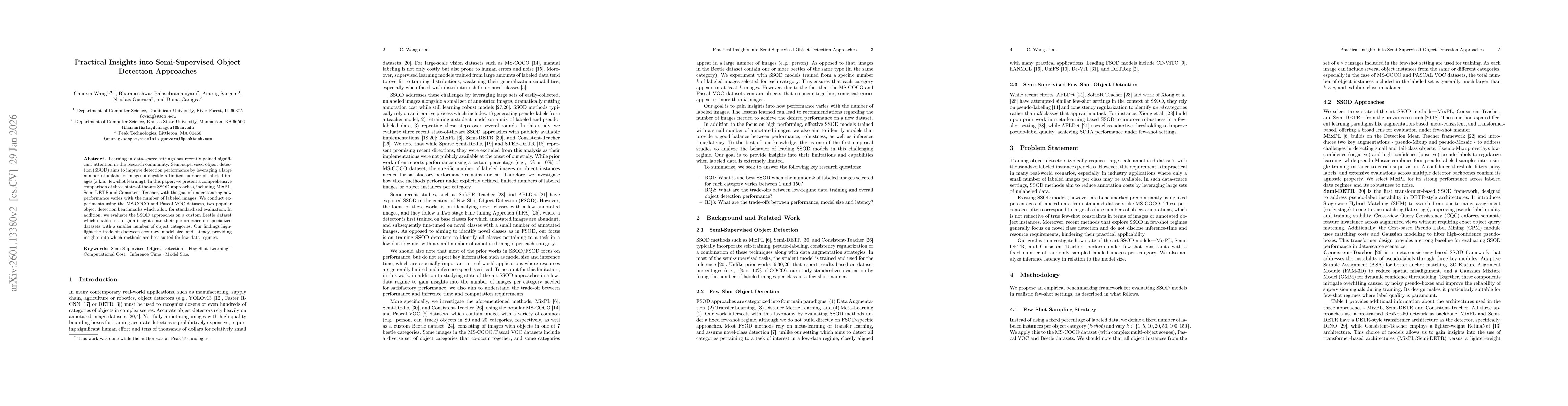 Thumbnail for Practical Insights into Semi-Supervised Object Detection Approaches