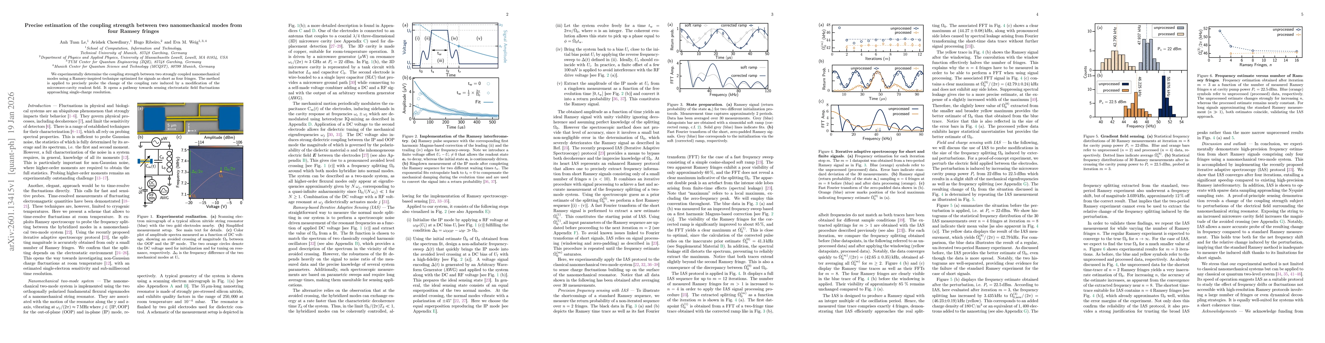 Thumbnail for Precise estimation of the coupling strength between two nanomechanical modes from four Ramsey fringes