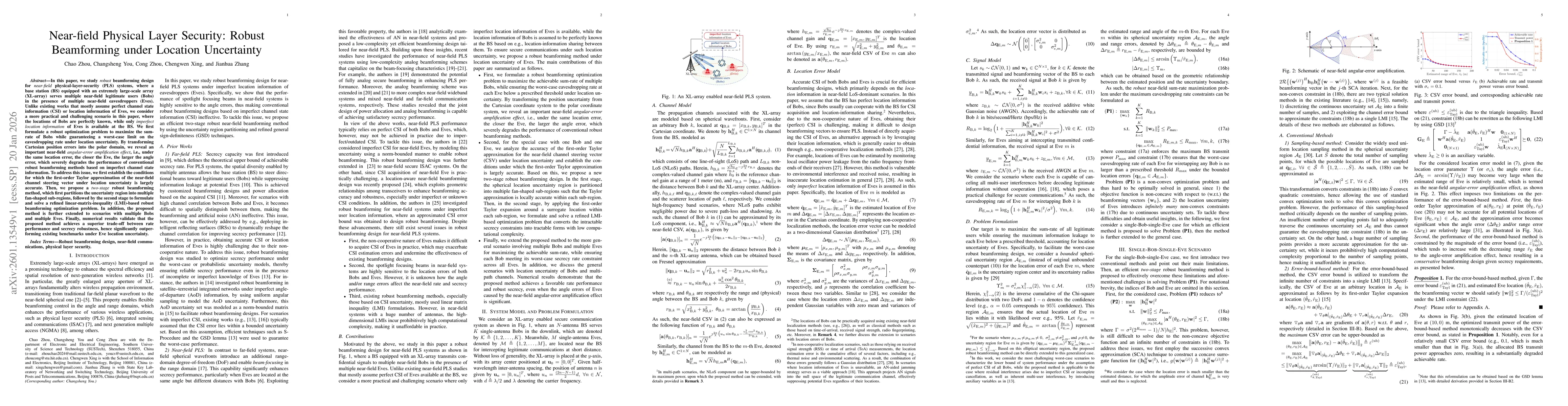 Thumbnail for Near-field Physical Layer Security: Robust Beamforming under Location Uncertainty