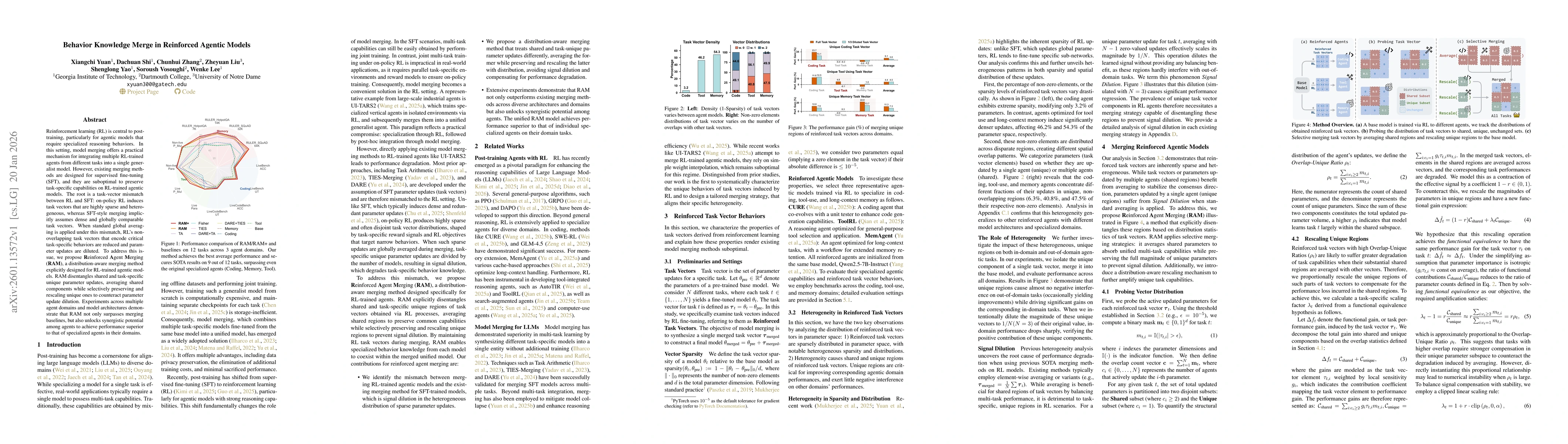 Thumbnail for Behavior Knowledge Merge in Reinforced Agentic Models