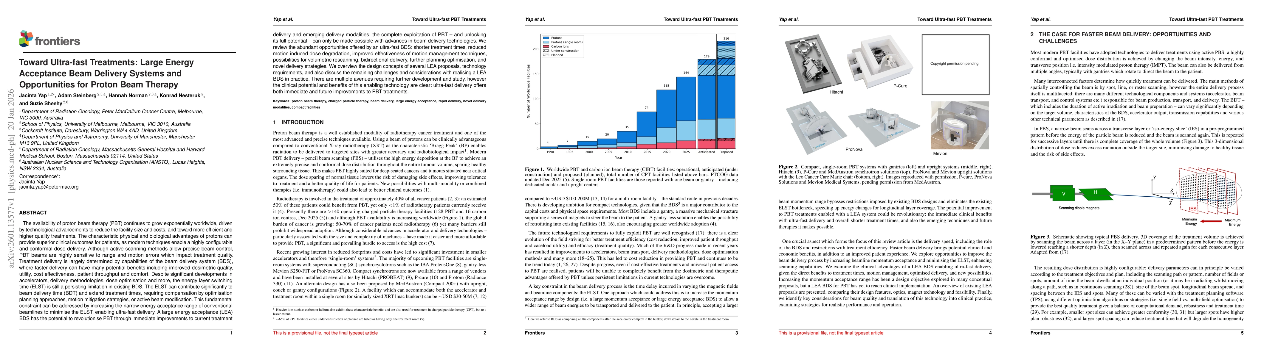 Thumbnail for Toward Ultra-fast Treatments: Large Energy Acceptance Beam Delivery Systems and Opportunities for Proton Beam Therapy