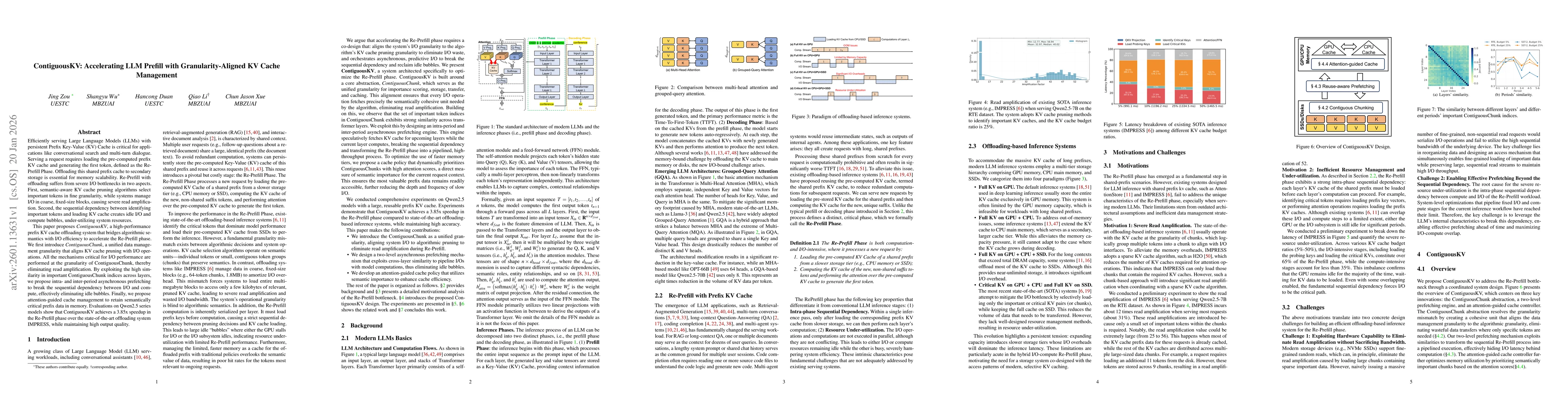 Thumbnail for ContiguousKV: Accelerating LLM Prefill with Granularity-Aligned KV Cache Management