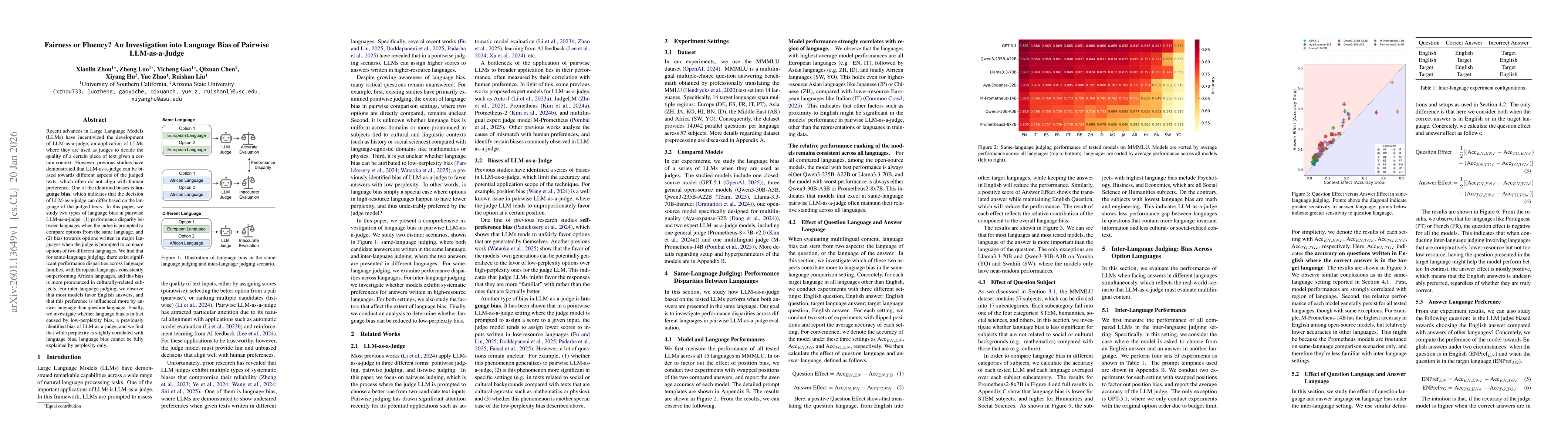 Thumbnail for Fairness or Fluency? An Investigation into Language Bias of Pairwise LLM-as-a-Judge