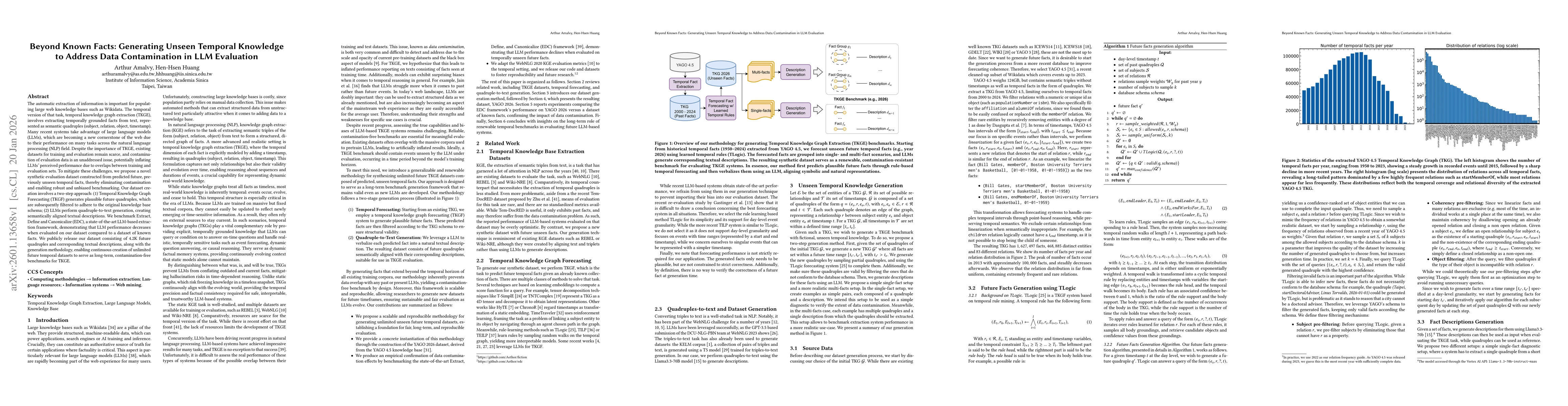 Thumbnail for Beyond Known Facts: Generating Unseen Temporal Knowledge to Address Data Contamination in LLM Evaluation
