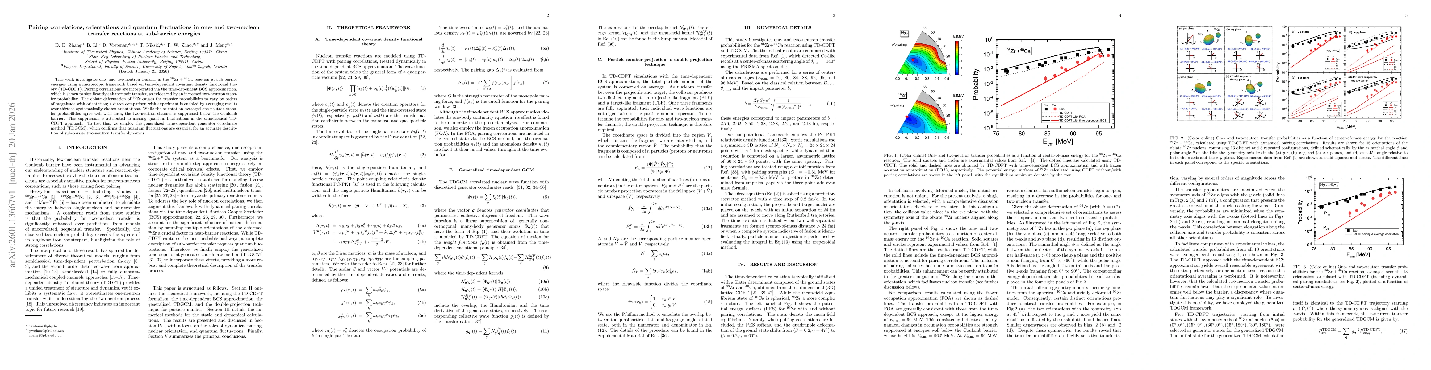 Thumbnail for Pairing correlations, orientations and quantum fluctuations in one- and two-nucleon transfer reactions at sub-barrier energies